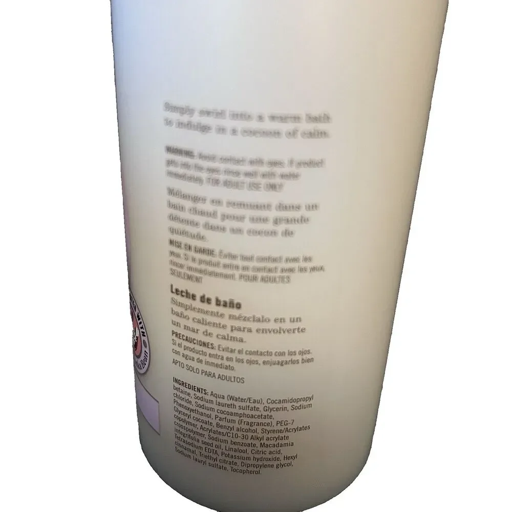 New Soap & Glory Perfect Zen Calming Bath Milk 16.9oz Discontinued Rare Relaxing